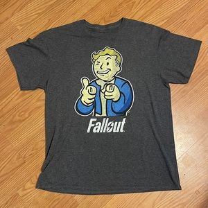 Fallout Vault Boy Video Game Shirt Mens Sz L